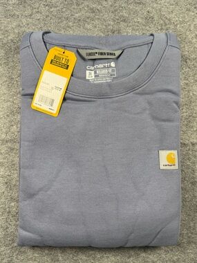 NWT Carhartt Crew Neck Sweater in Light Purple, Women’s 3X